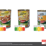 Überraschend: Der "Linsen-Eintopf mit Würstchen" ist gesünder als der "Hühner Nudel-Topf" und die "Kürbis-Cremesuppe"