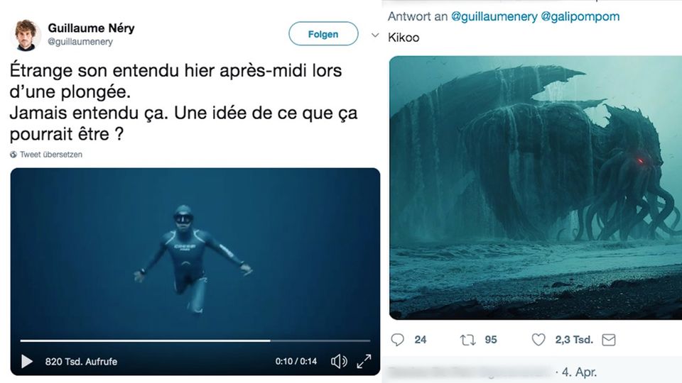 Weltberühmter Taucher fragt: Woher stammt dieser mysteriöse Meeres-Ton? Die Antwort könnte verstörend sein Weltberühmter Taucher fragt: Woher stammt dieser mysteriöse Meeres-Ton? Die Antwort könnte verstörend sein