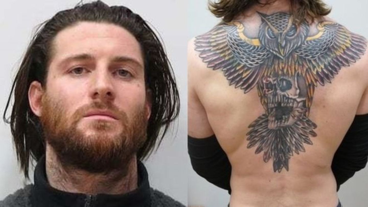 Das riesige Rücken-Tattoo sollte einen älteren Schriftzug überdecken
