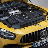 Der Mercedes AMG GT S Roadster hat 384 kW / 522 PS