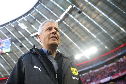 Da war die BVB-Welt noch in Ordnung: Coach Lucien Favre ging als Tabellenführer in die Partie am Samstagabend