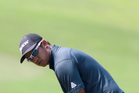 Arie Irawan aus Malaysia am ersten Tag der "Maybank Championship Malaysia"