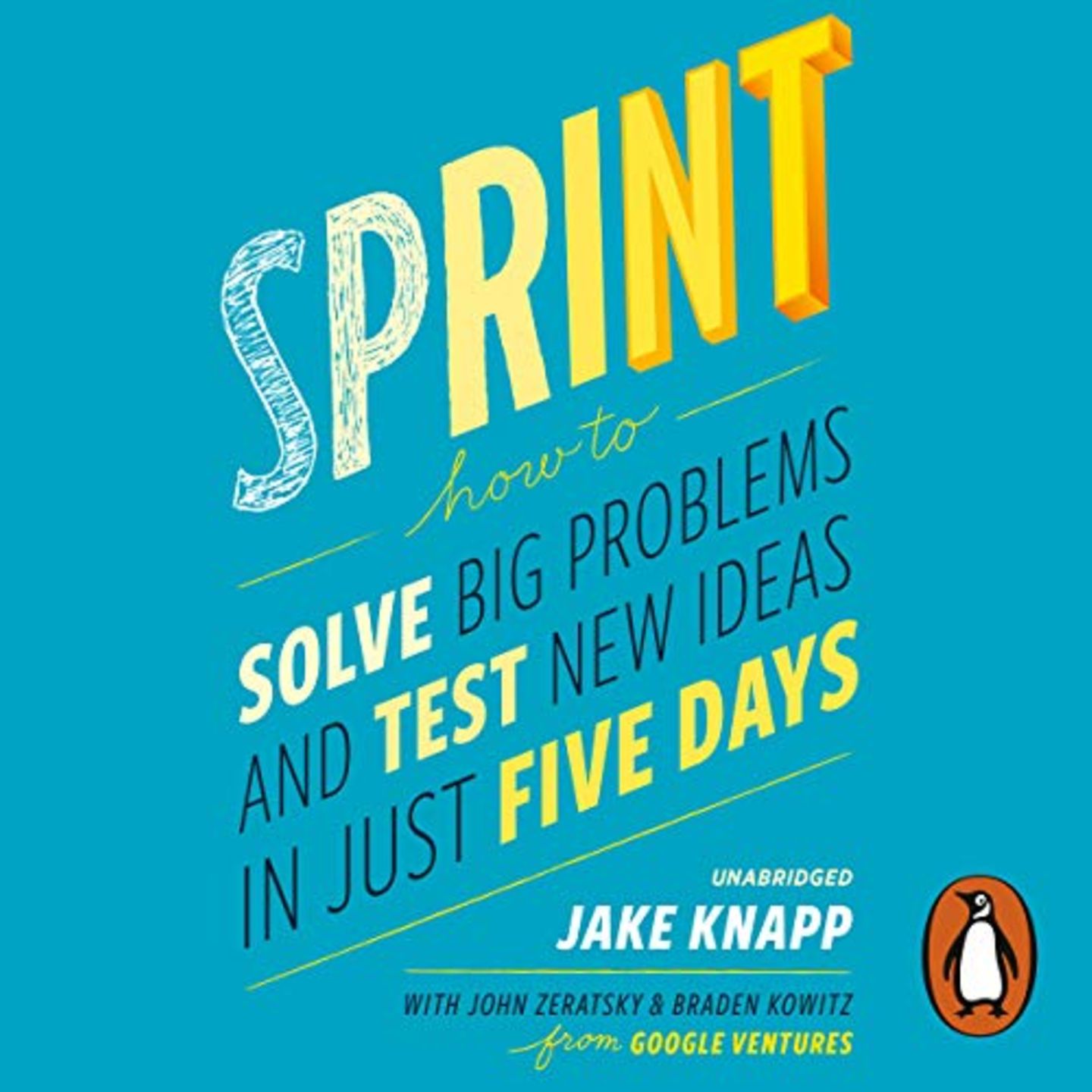 Gehört und gegründet: Jake Knapp u.a. Sprint: Wie man in nur fünf Tagen neue Ideen testet und Probleme löst Womit fange ich an, und worauf lege ich meinen Fokus, um mein Projekt richtig voranzubringen? Der Entwickler Jake Knapp entwarf für Google einen Prozess, mit dem sich die härtesten Probleme in fünf Tagen lösen lassen: Sprint. Ob Startup oder Großkonzern, ob kleines Problem oder neuer Businesszweig – in allen Fällen geht es darum, Szenarien zu strukturieren und Erfolgspotentiale abzuschätzen. Also auf die Plätze, fertig, los! "Sprint" hier bei Audible. Jake Knapp u.a. Sprint: Wie man in nur fünf Tagen neue Ideen testet und Probleme löst Womit fange ich an, und worauf lege ich meinen Fokus, um mein Projekt richtig voranzubringen? Der Entwickler Jake Knapp entwarf für Google einen Prozess, mit dem sich die härtesten Probleme in fünf Tagen lösen lassen: Sprint. Ob Startup oder Großkonzern, ob kleines Problem oder neuer Businesszweig – in allen Fällen geht es darum, Szenarien zu strukturieren und Erfolgspotentiale abzuschätzen. Also auf die Plätze, fertig, los! "Sprint" hier bei Audible.