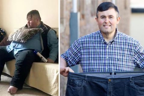 Craig Moody hat 115 Kilo in 12 Monaten abgespeckt.