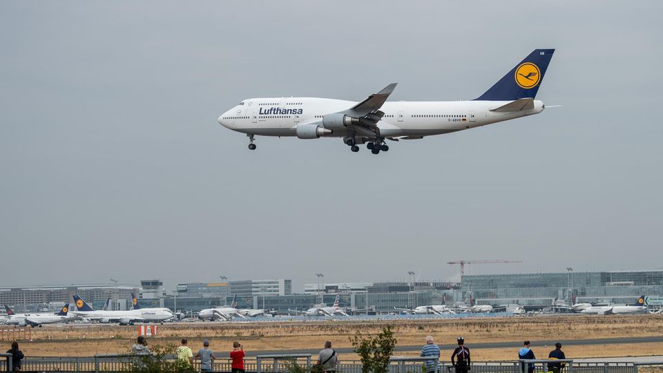 Boeing 747 der Lufthansa