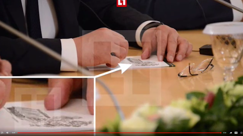 Waffendeal in Moskau: Verteidigungsminister zeichnet Bäumchen, während Putin mit Erdogan verhandelt Waffendeal in Moskau: Verteidigungsminister zeichnet Bäumchen, während Putin mit Erdogan verhandelt