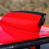 In der Haifischflosse auf dem Dach des Jaguar XE ist die Kamera für den Rückspiegel untergebracht