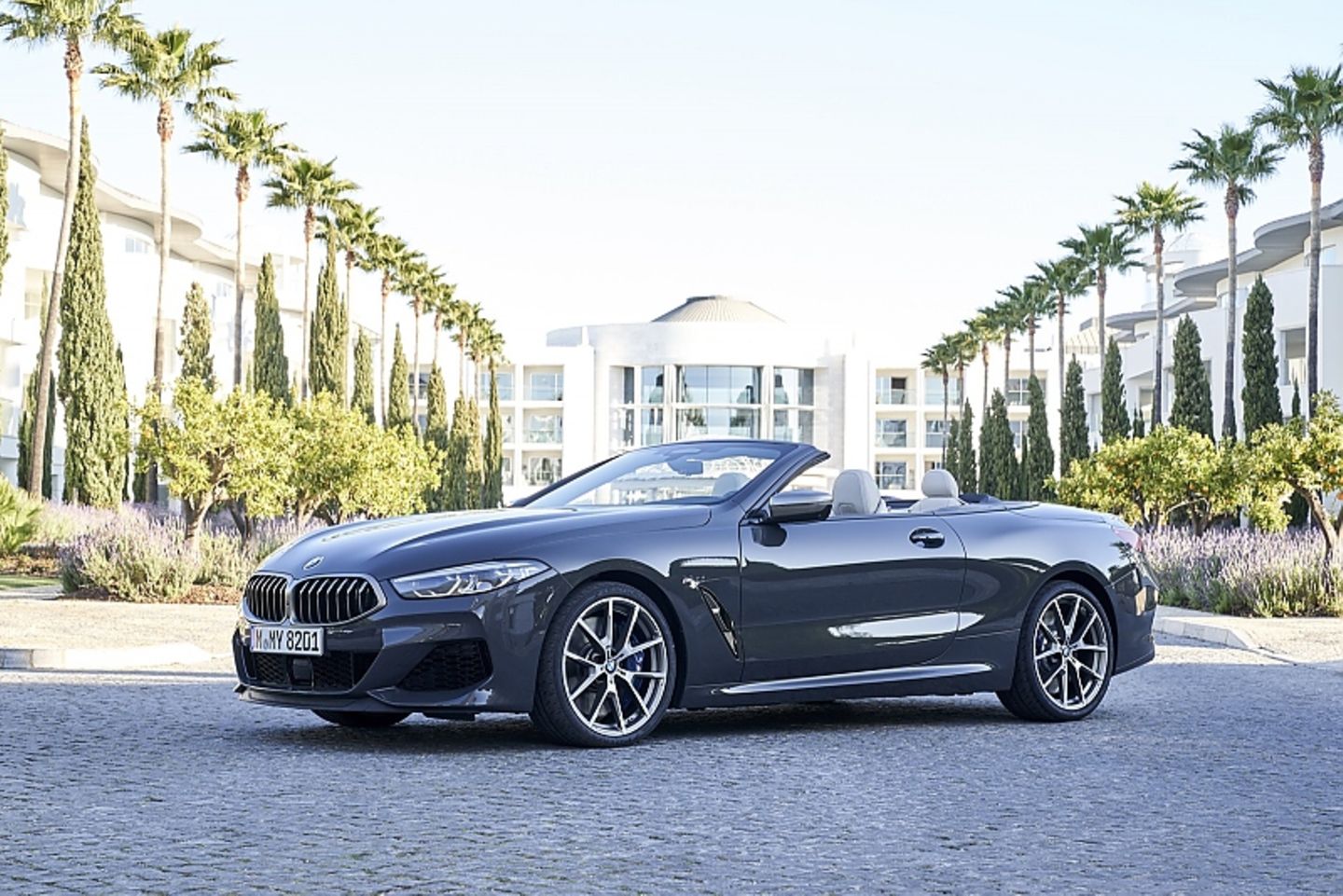BMW M 850i Cabrio xDrive - das neue Topmodell oben ohne