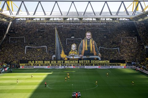 Choreo Dortmund-Fans