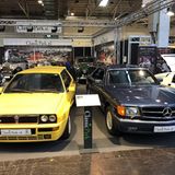 Lancia Delta und Mercedes 500 SEC