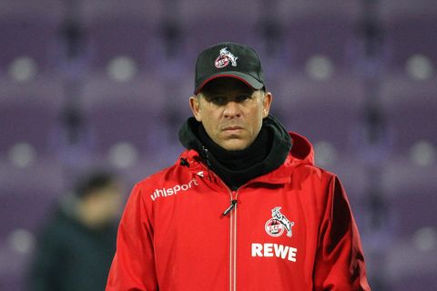 Trainer des 1. FC Köln Markus Anfang verließ nach dem Spiel schnell das Stadion