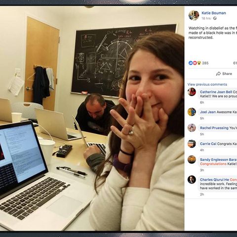 Katie Bouman fotografierte das schwarze Loch
