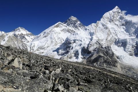 Blick auf den Mount Everest