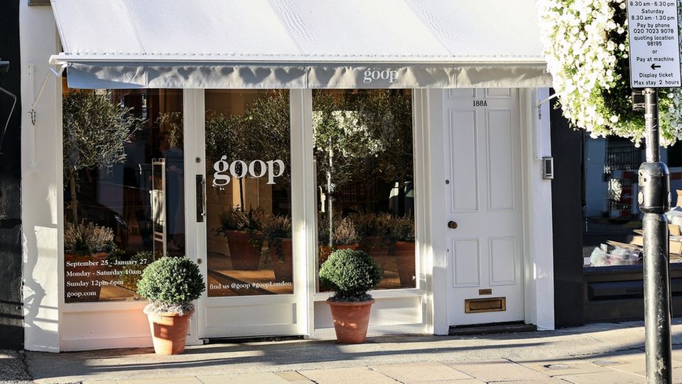 Oscar-Gewinnerin: Beste Lage: Der Londoner "Goop"-Laden findet sich im Stadtteil Notting Hill Beste Lage: Der Londoner "Goop"-Laden findet sich im Stadtteil Notting Hill