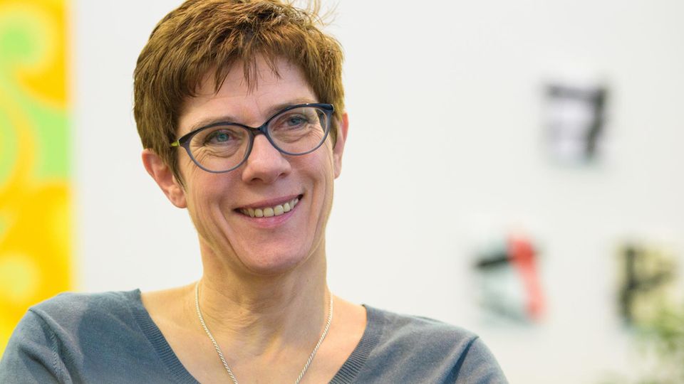 Annegret KrampKarrenbauer "Heavy Metal kommt durchaus gut" STERN.de