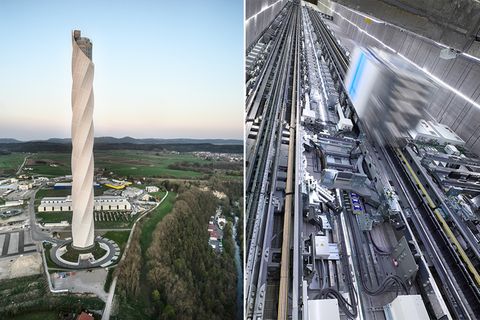 Transport mit Magnetfeld: Aufzug der Zukunft? So funktioniert der Fahrstuhl für 1000 Meter hohe Wolkenkratzer