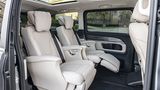 Mercedes V 300d - neue Luxussitze im Fond