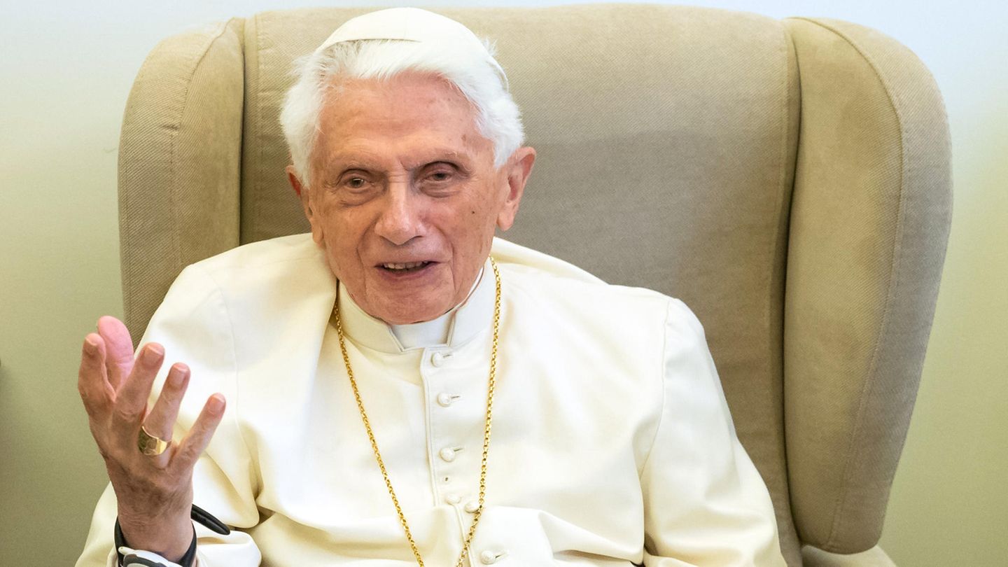 Der emeritierte Papst Benedikt