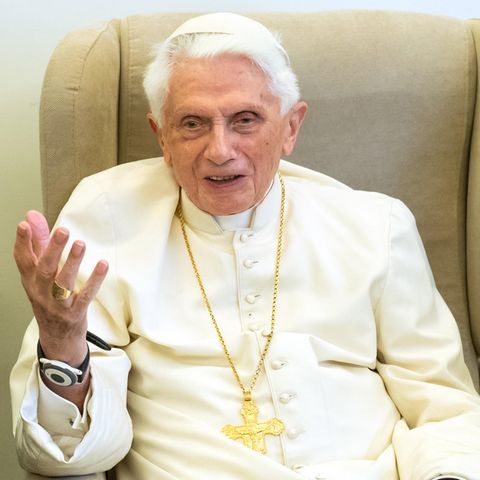 Der emeritierte Papst Benedikt