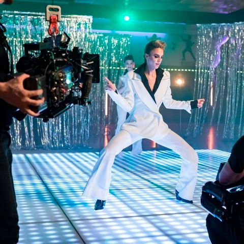 Simone bei ihrer Tanz-Performance in Folge zehn von GNTM