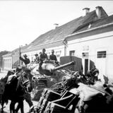 Dieser Hetzer wurde 1944 in Ungarn aufgenommen.