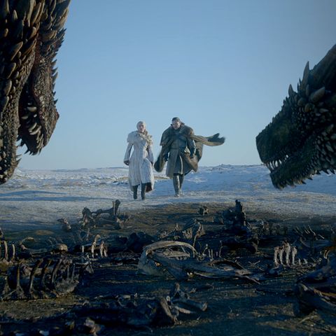 Wütende Drachen, viele Skelette - das sieht doch schon mal vielversprechend aus.