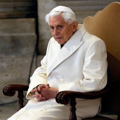 Der ehemalige Papst Benedikt