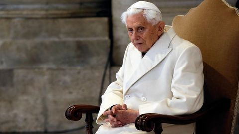 Der ehemalige Papst Benedikt