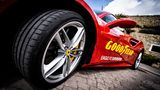 Der Goodyear Eagle F1 Supersport auf dem Ferrari 488