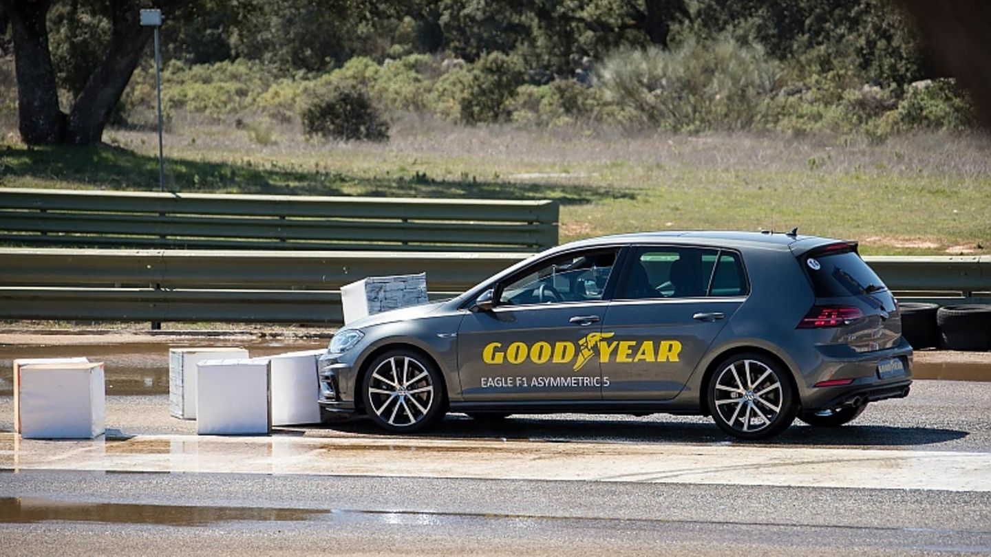 Der Goodyear Eagle F1 Asymmetric 5 sorgt für prompte Verzögerung