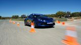 Der Alpine mit dem Goodyear Eagle F1 auf dem Ascari Race Track