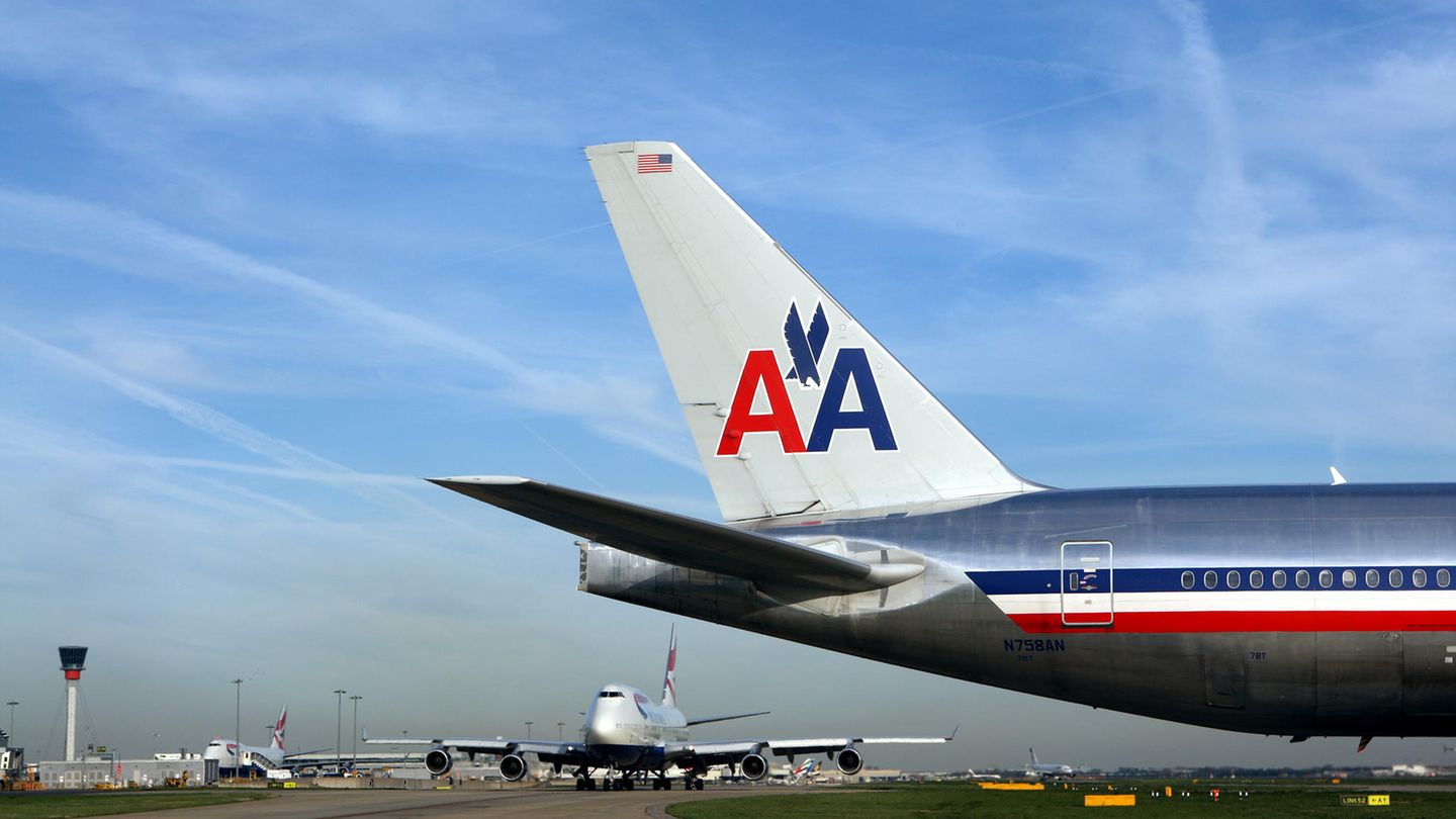 Eine Maschine der Fluglinie American Airlines. In so einer trug sich der Vorfall zu.