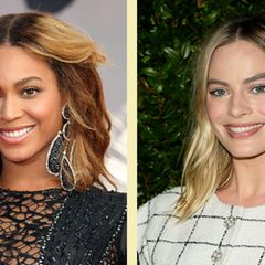 Kunst Gesichter Beyonce Margot Robbie