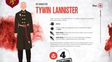 Tywin Lannister: 4 Arten der Verletzung von Humanitärem Völkerrecht  - Sklaverei  - Zivilisten, die nicht direkt an Feindseligkeiten teilnehmen, zum Angriffsobjekt machen  - Bewusste Tötung von kampfunfähigen Personen  - Vorsätzliche Tötung von Personen, die nicht an Feindseligkeiten beteiligt sind