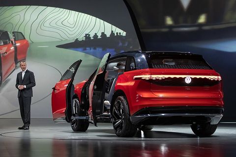 VW ID. Roomzz 2019 auf der Auto China 2019