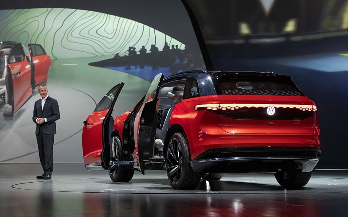 VW ID. Roomzz 2019 auf der Auto China 2019