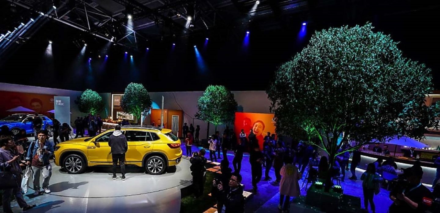 VW Brand SUV Night Shanghai 2019