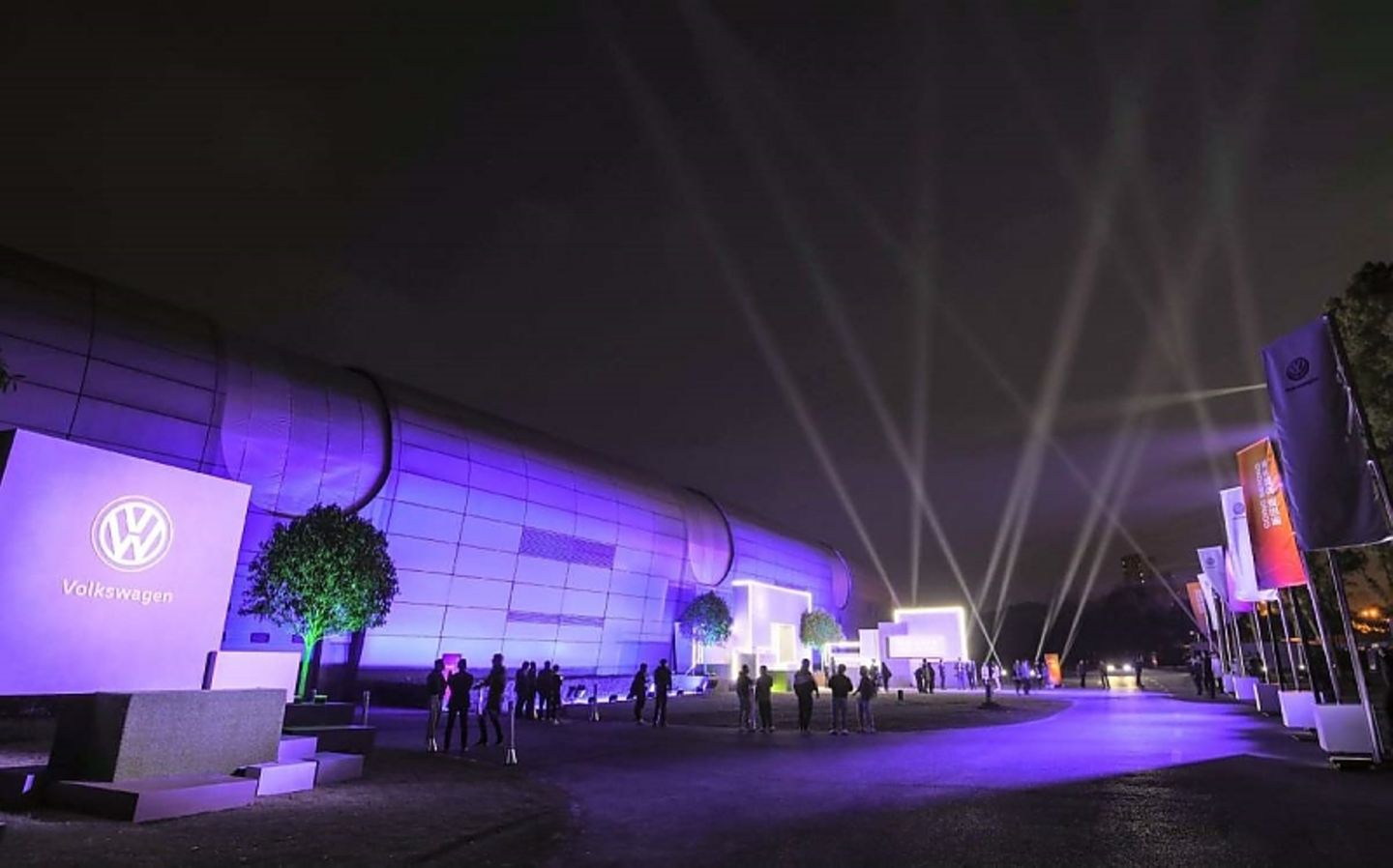 VW Brand SUV Night Shanghai 2019
