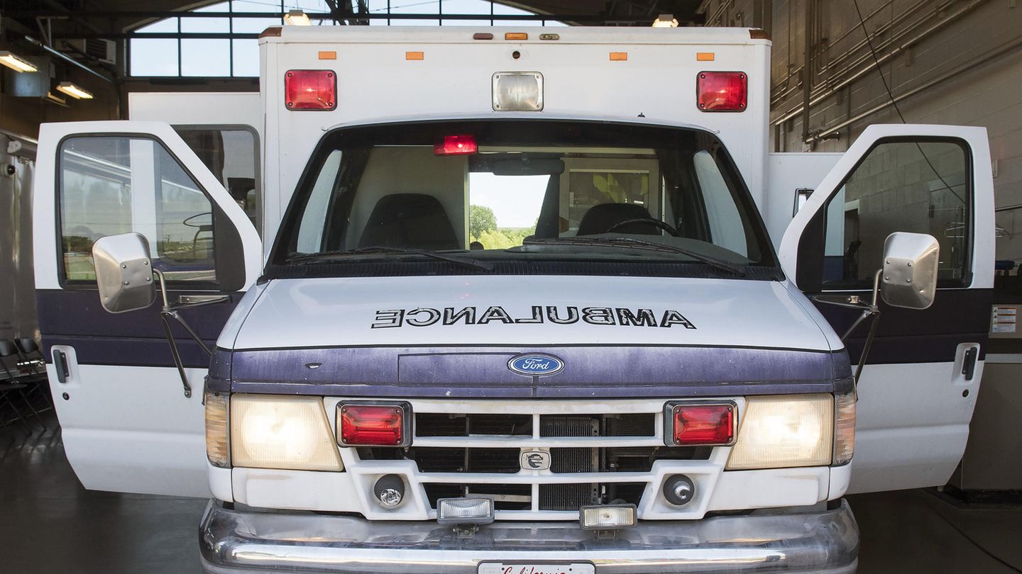 Ein Krankenwagen