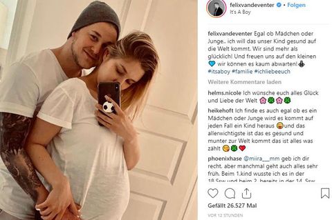 Felix van Deventer und seine Freundin bekommen doch kein Mädchen
