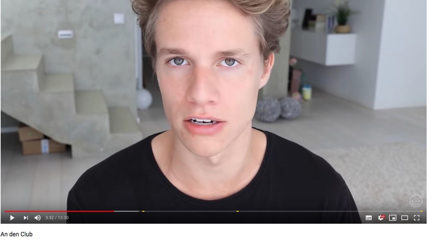 Youtuber Luca Scharpenberg