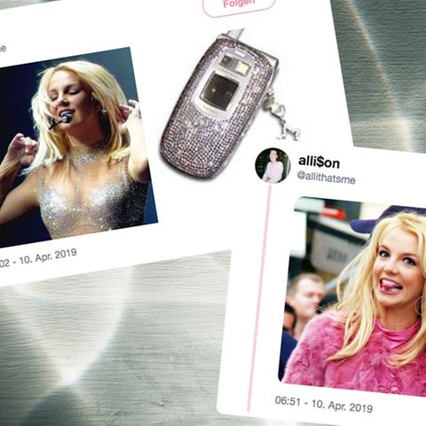 Twitter-Thread: Britney Spears sieht aus wie 2000er-Klapphandys