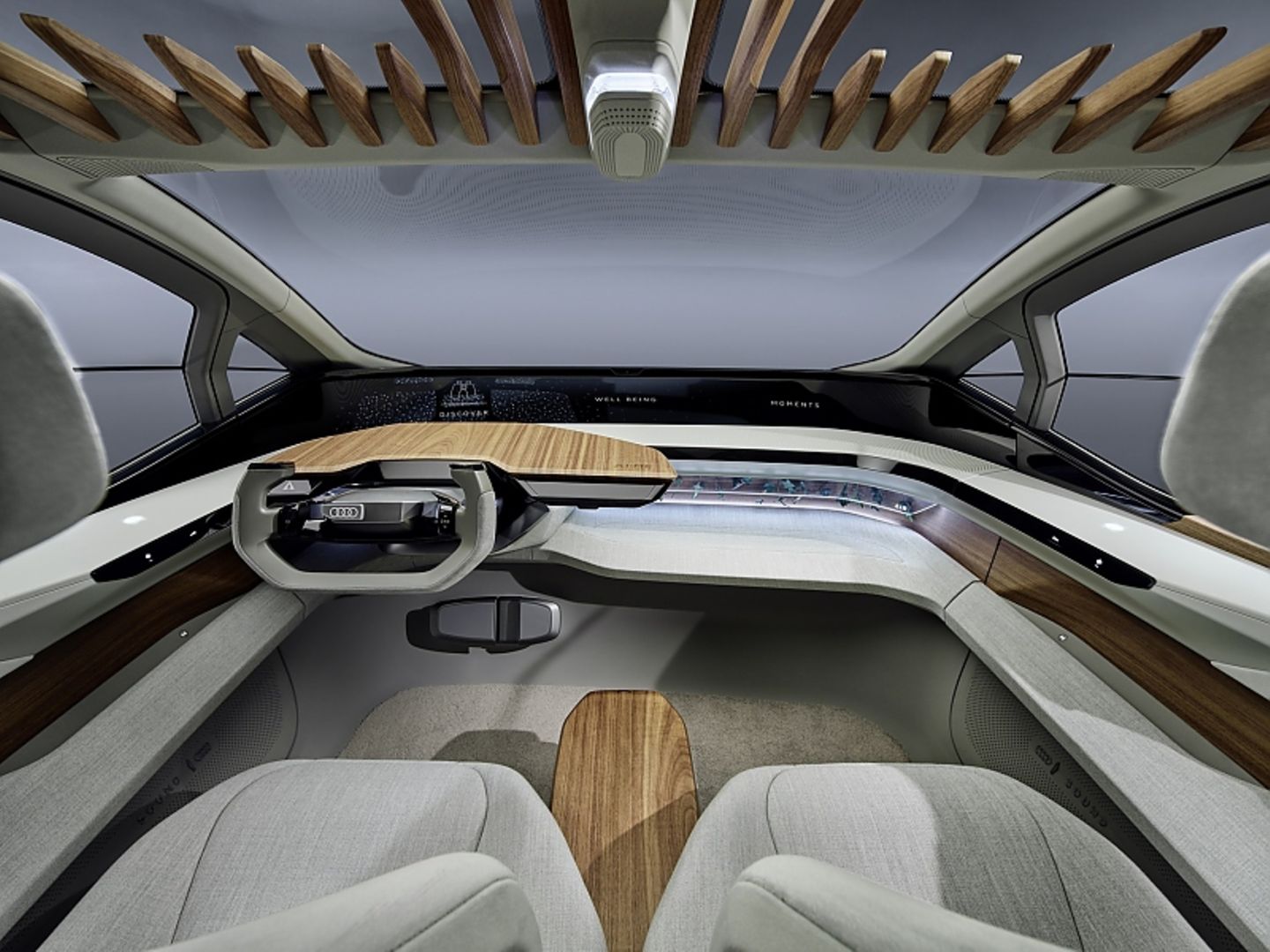 Audi AI:ME Concept 2019 - das Cockpit