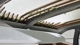 Audi AI:ME Concept 2019 - wilder Pflanzenwuchs im Innern