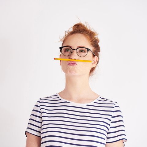 Dating-Trend Brieffreunding: Frau mit Stift