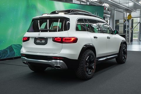 Mercedes GLB Concept 2019 - auch von hinten beinahe ein GLS