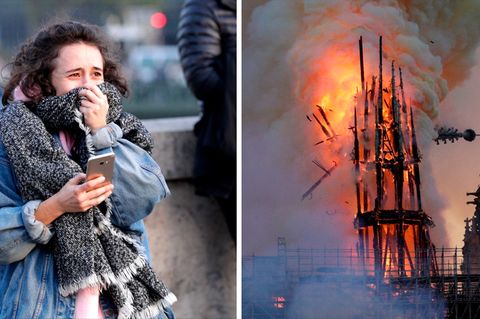 Notre-Dame brennt und Paris singt und betet