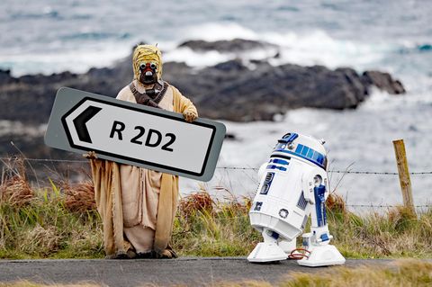 Die Regionalstraße in der irischen Grafschaft Donegal  heißt jetzt R2D2