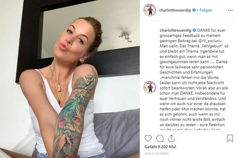Charlotte Würdig spricht über das Thema Fehlgeburten