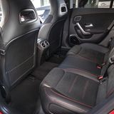 Mercedes CLA 250 4matic - mäßiges Platzangebot im Fond